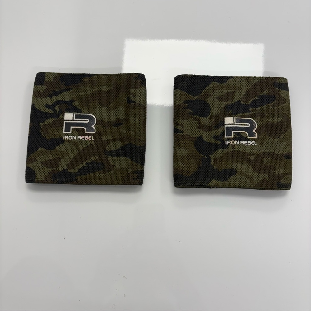 Iron Rebel Camo Wrist Wraps Pair | Weightlifting Gym Support